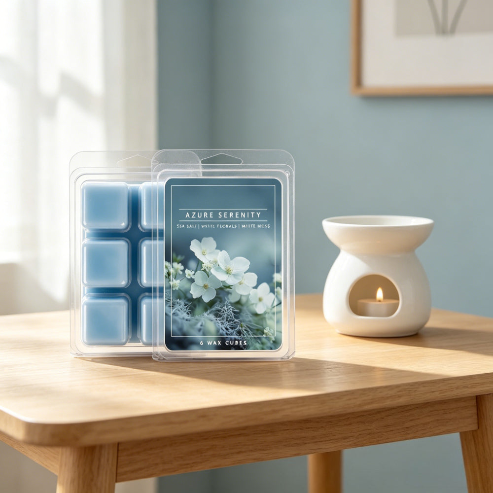 Ocean Breeze Scented Wax Melts - Fresh Home Fragrance for Mother's Day, Valentine's Day, Father's Day, Easter & Spring Celebration