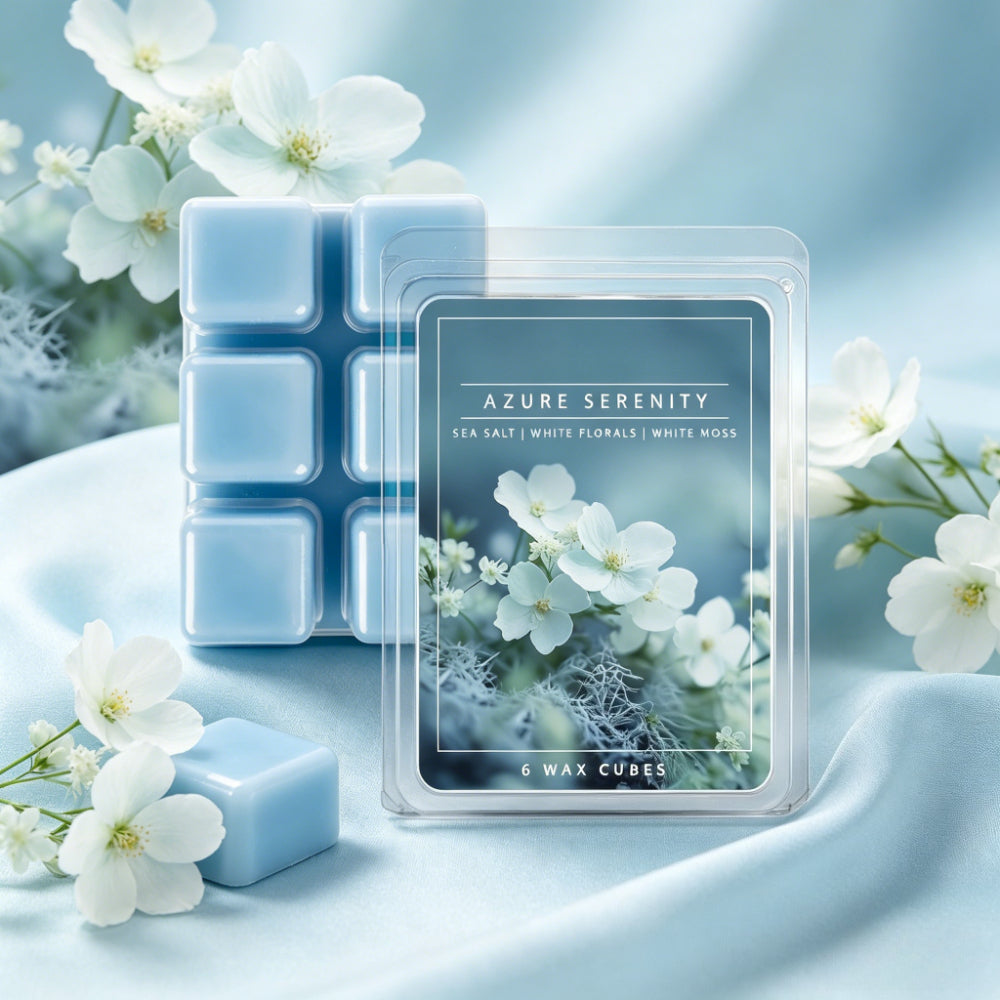 Ocean Breeze Scented Wax Melts - Fresh Home Fragrance for Mother's Day, Valentine's Day, Father's Day, Easter & Spring Celebration